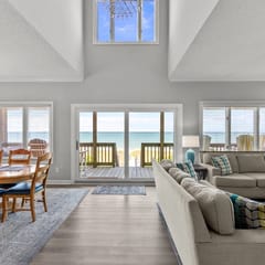 Namaste at the Beach Oceanfront House, Dog Friendly, Private Beach Access!