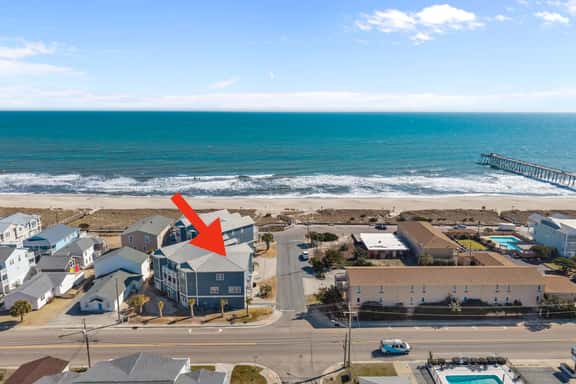 Kure Beach Villa - Walk to Beach, Pier & Dining, 2BR Condo w/ Pool - Image 1