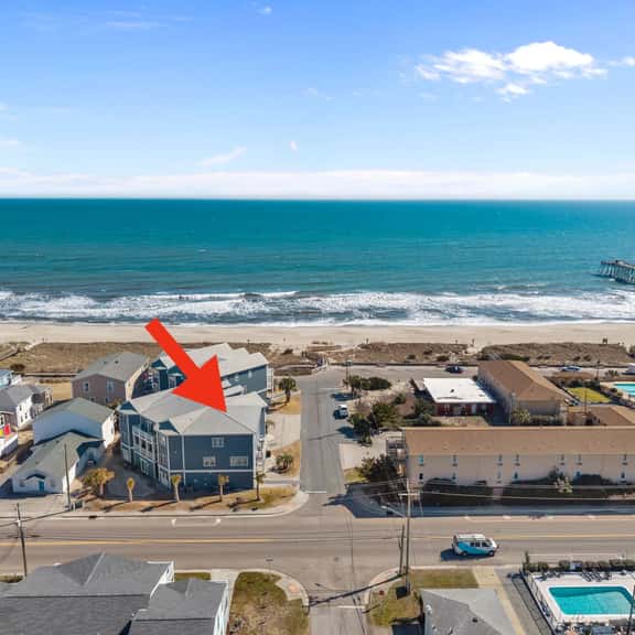 Kure Beach Villa - Walk to Beach, Pier & Dining, 2BR Condo w/ Pool - Image 1