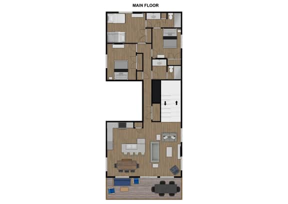 Tequila Sunrise - Ocean View, 4 bedroom 3 bath, pet friendly - Image 3