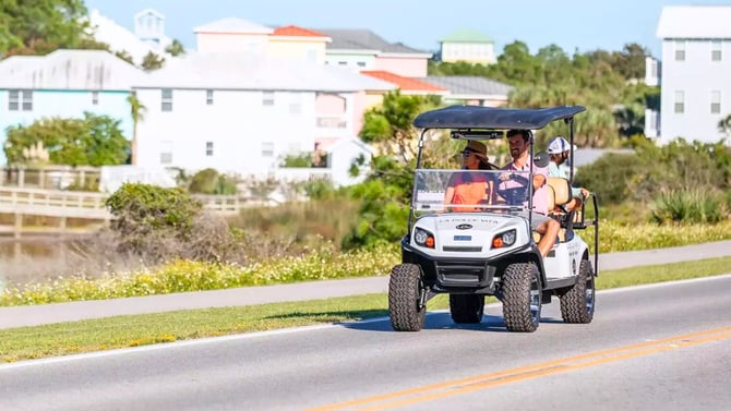 Parking Information and Golf Cart Rules